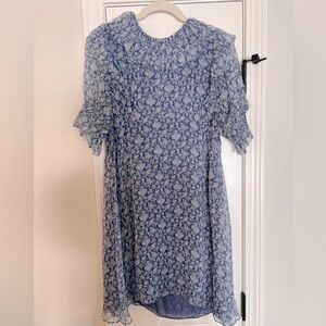 Doen 100% silk mini dress